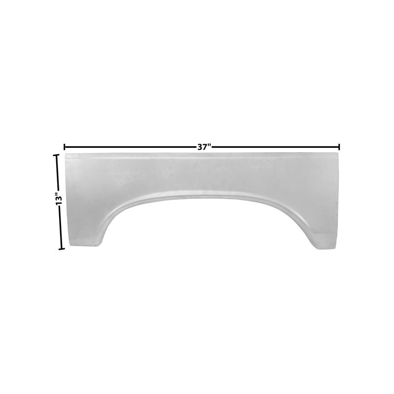 GLA1473F Repair Panels Quarter Lip Driver Side